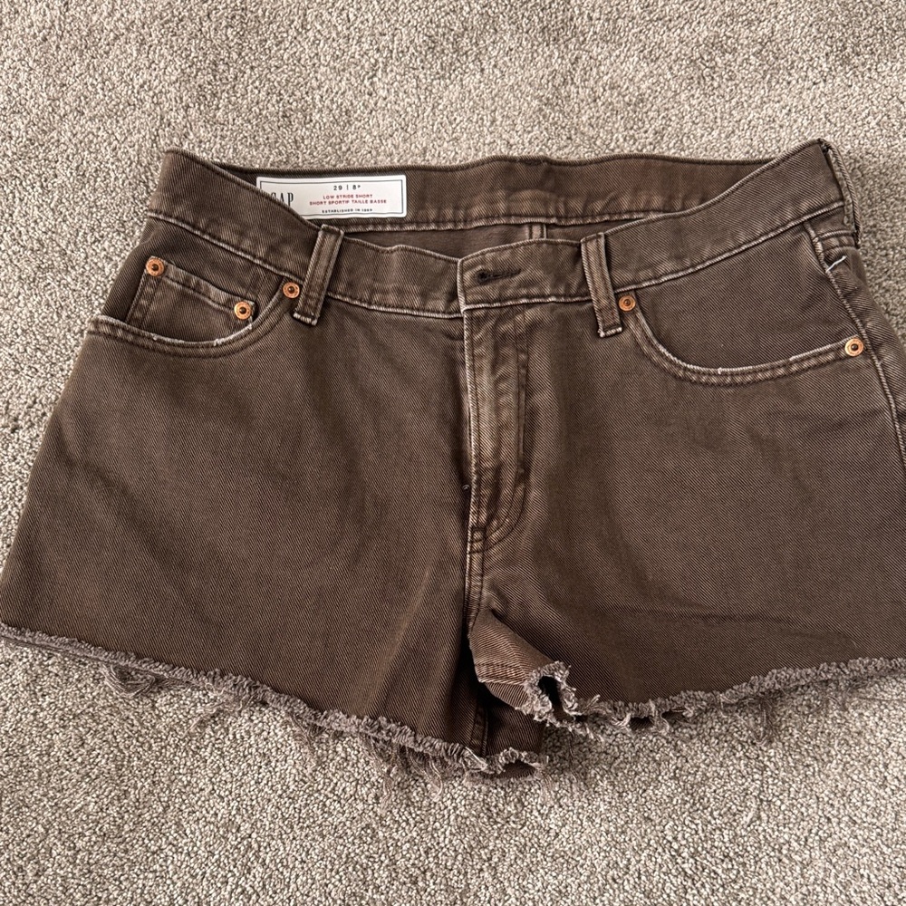 GAP Brown Jean Shorts for Women